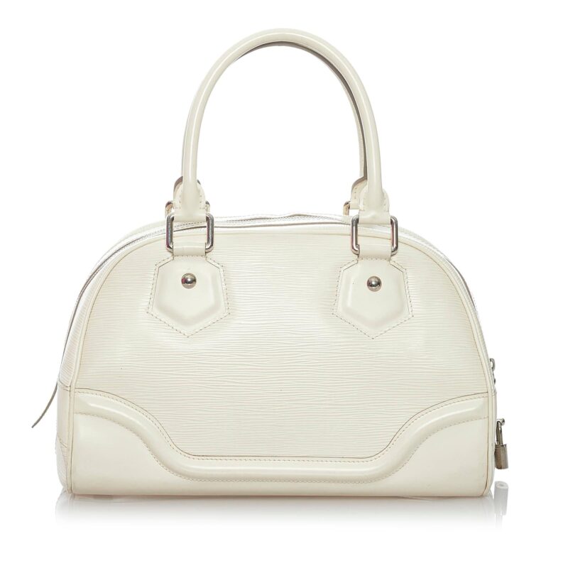 Louis Vuitton Epi Bowling Montaigne PM (SHG-29903) AWE - Image 2