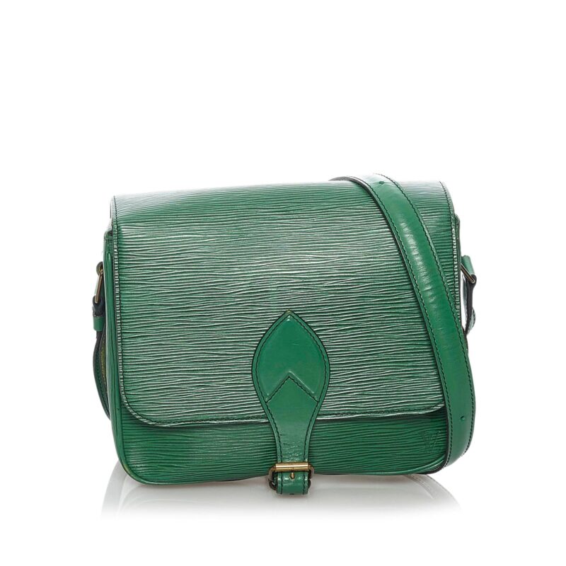 Louis Vuitton Epi Cartouchiere MM (SHG-30202) AWE - Image 9