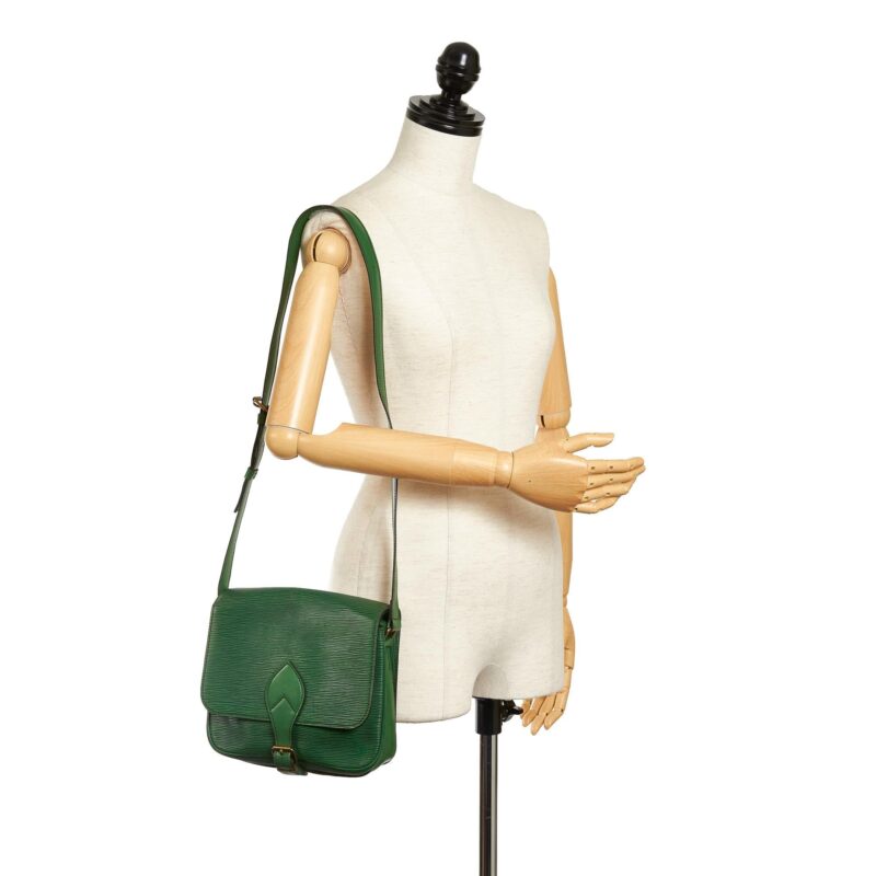 Louis Vuitton Epi Cartouchiere MM (SHG-34784) AWE - Image 4
