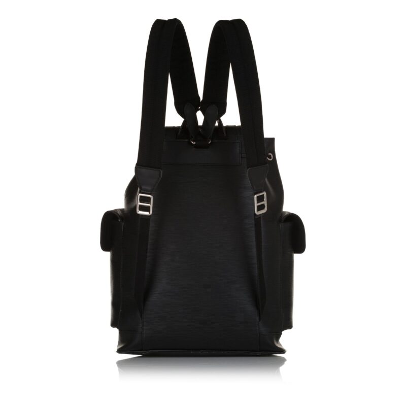 Louis Vuitton Epi Christopher Initials Backpack (SHG-35106) AWE - Image 2