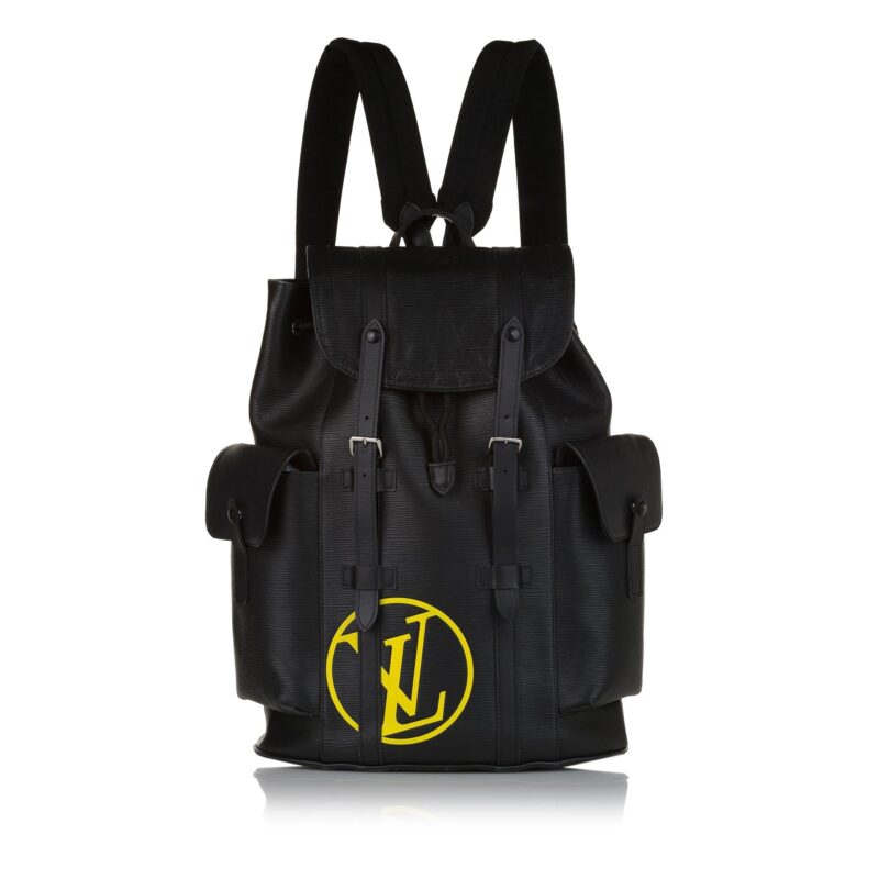 Louis Vuitton Epi Christopher Initials Backpack (SHG-35106) AWE - Image 9