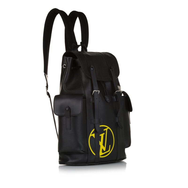 Louis Vuitton Epi Christopher Initials Backpack (SHG-35106) AWE