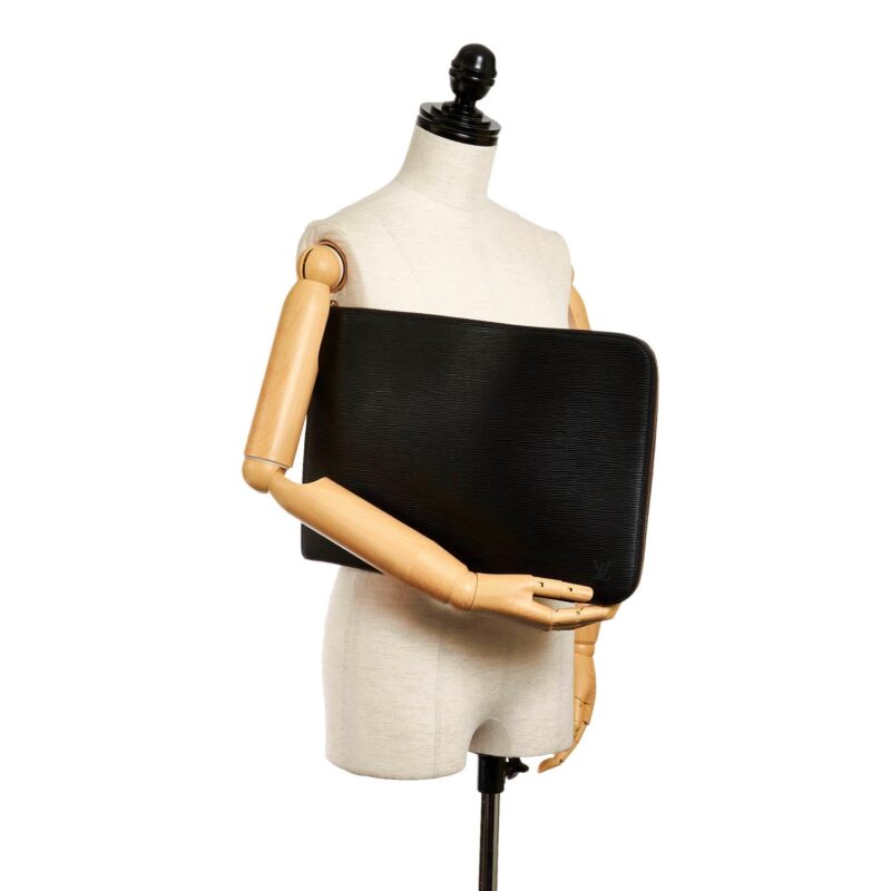 Louis Vuitton Epi Document Case Clutch Bag (SHG-29440) AWE - Image 4