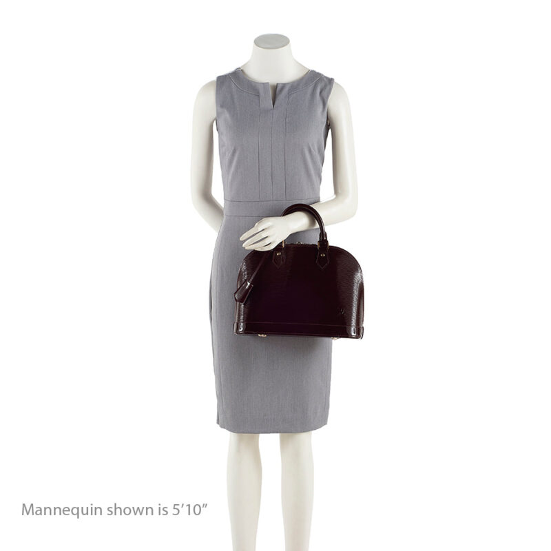 Louis Vuitton Epi Electric Alma PM Satchel (SHF-17669) AWE - Image 4