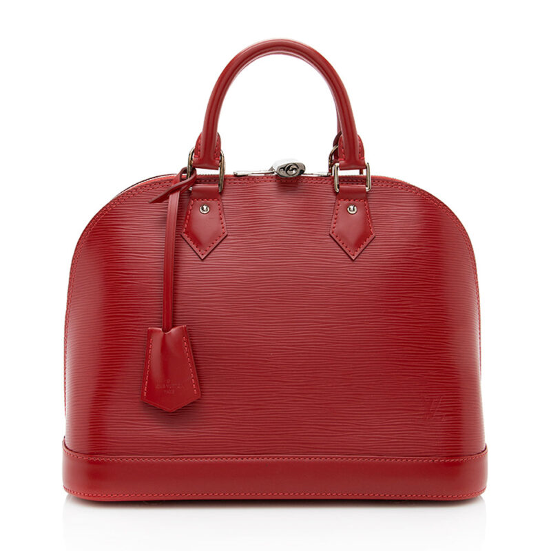 Louis Vuitton Epi Leather Alma PM Satchel (SHF-18700) AWE - Image 14