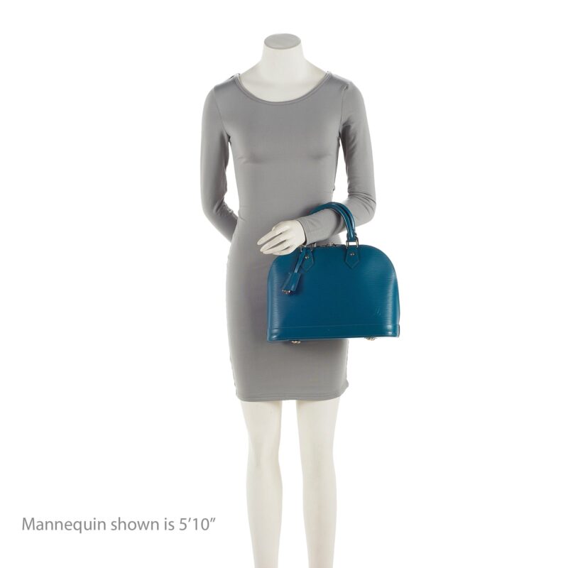 Louis Vuitton Epi Leather Alma PM Satchel (SHF-22239) AWE - Image 4