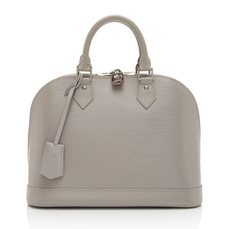 Louis Vuitton Epi Leather Alma PM Satchel (SHF-nM4eEK) AWE - Image 18