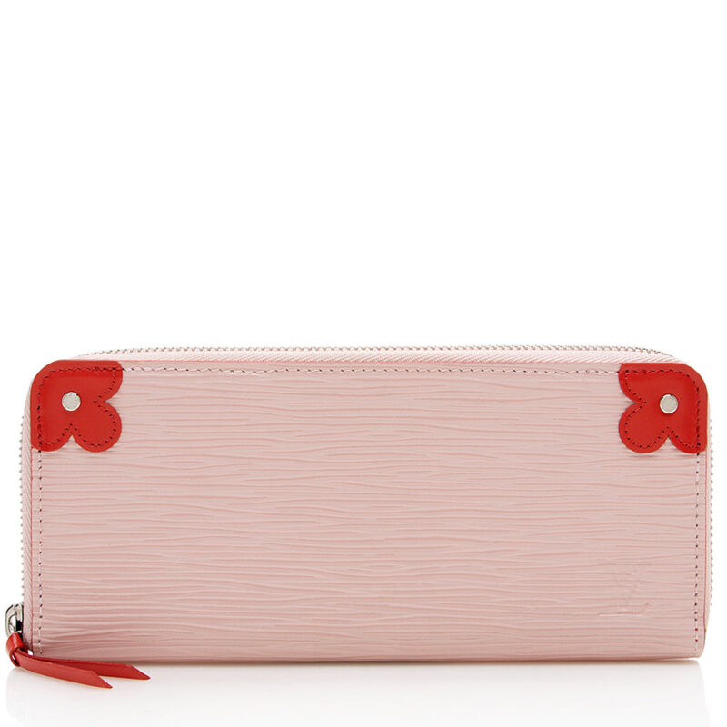 Louis Vuitton Epi Leather Blooming Corners Clemence Wallet - FINAL SALE (SHF-17232) AWE - Image 12