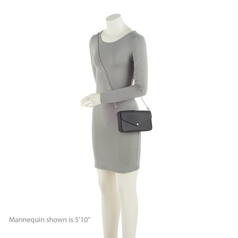 Louis Vuitton Epi Leather Felicie Pochette (SHF-23719) AWE - Image 4