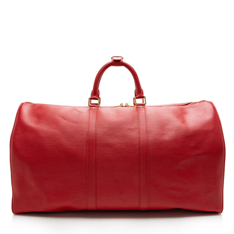 Louis Vuitton Epi Leather Keepall 55 Duffel Bag (SHF-16746) AWE - Image 2