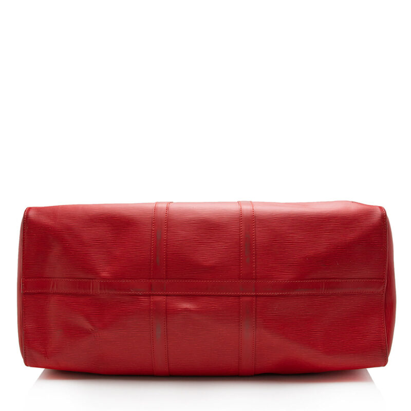 Louis Vuitton Epi Leather Keepall 55 Duffel Bag (SHF-16746) AWE - Image 3