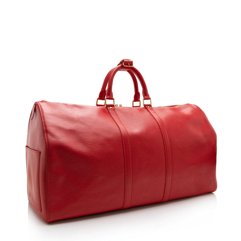 Louis Vuitton Epi Leather Keepall 55 Duffel Bag (SHF-16746) AWE