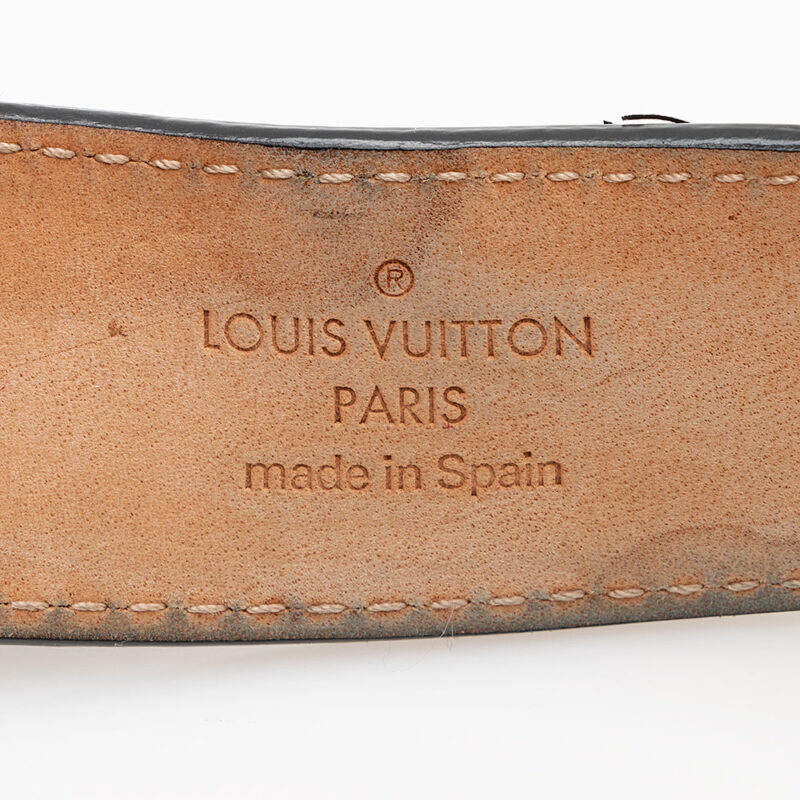 Louis Vuitton Epi Leather LV Initiales Belt - Size 40 / 100 (SHF-20835) AWE - Image 3