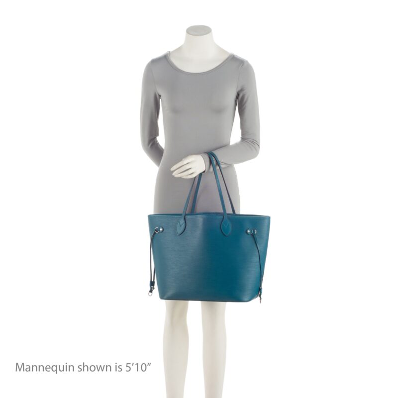 Louis Vuitton Epi Leather Neverfull MM Tote with Pochette (SHF-dJog5s) AWE - Image 4