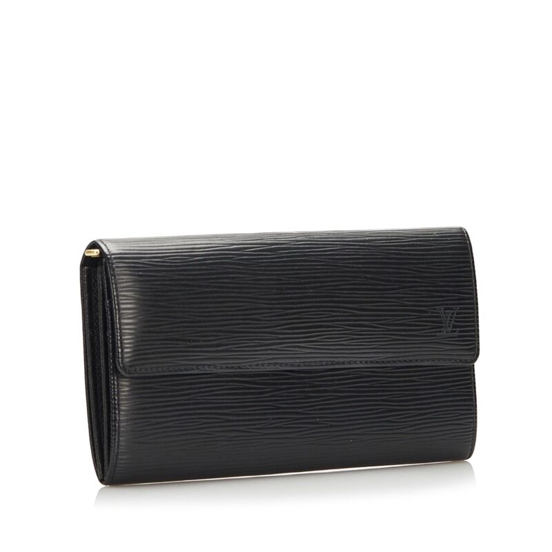 Louis Vuitton Epi Leather Porte-Monnaie Tresor Wallet (SHG-35182) AWE