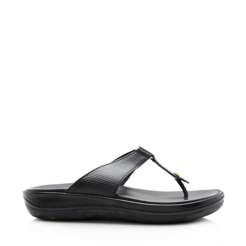 Louis Vuitton Epi Leather Thong Sandals - Size 6.5 / 36.5 (SHF-15097) AWE - Image 5
