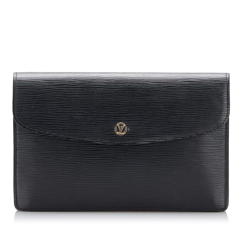 Louis Vuitton Epi Montaigne Clutch (SHG-iTS5fr) AWE - Image 9