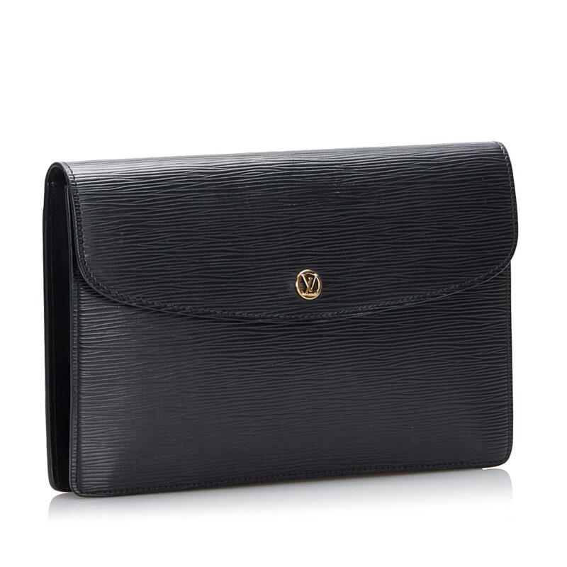 Louis Vuitton Epi Montaigne Clutch (SHG-iTS5fr) AWE