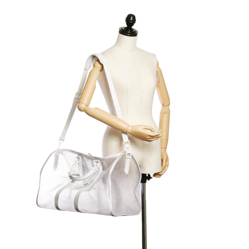 Louis Vuitton Epi Plage Keepall Bandouliere 50 (SHG-736hkn) AWE - Image 4