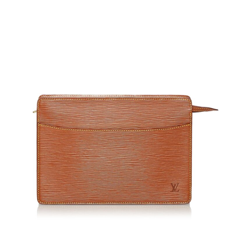Louis Vuitton Epi Pochette Homme (SHG-30663) AWE - Image 8