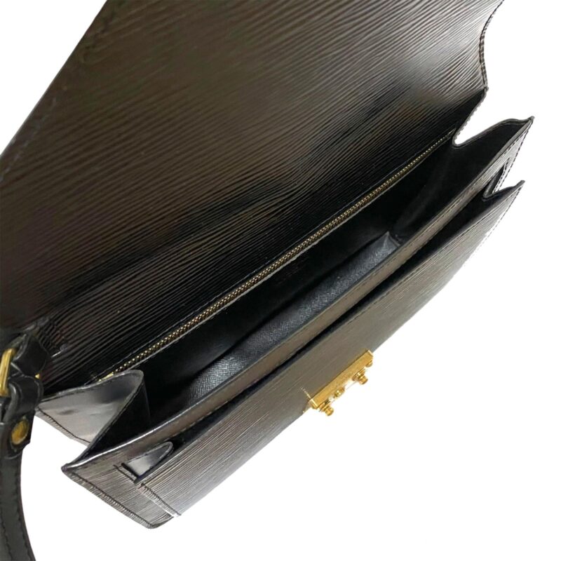 Louis Vuitton Epi Pochette Sellier Dragonne (SHG-29228) AWE - Image 5