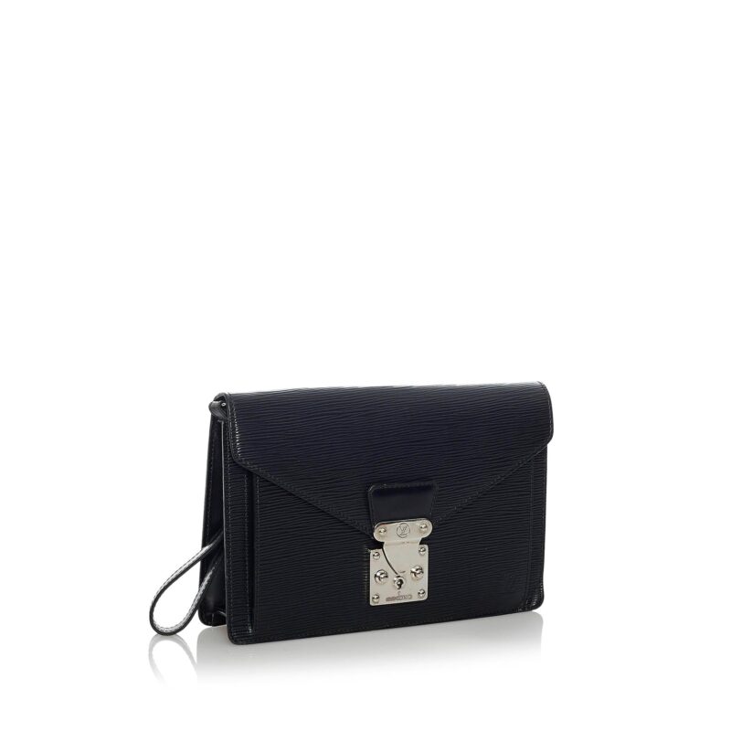 Louis Vuitton Epi Pochette Sellier Dragonne (SHG-29600) AWE