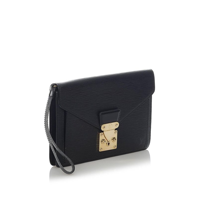 Louis Vuitton Epi Pochette Sellier Dragonne (SHG-32074) AWE