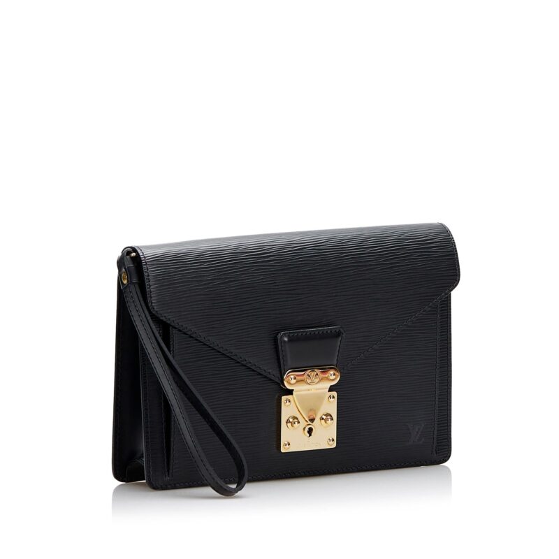 Louis Vuitton Epi Pochette Sellier Dragonne (SHG-7BXL7J) AWE