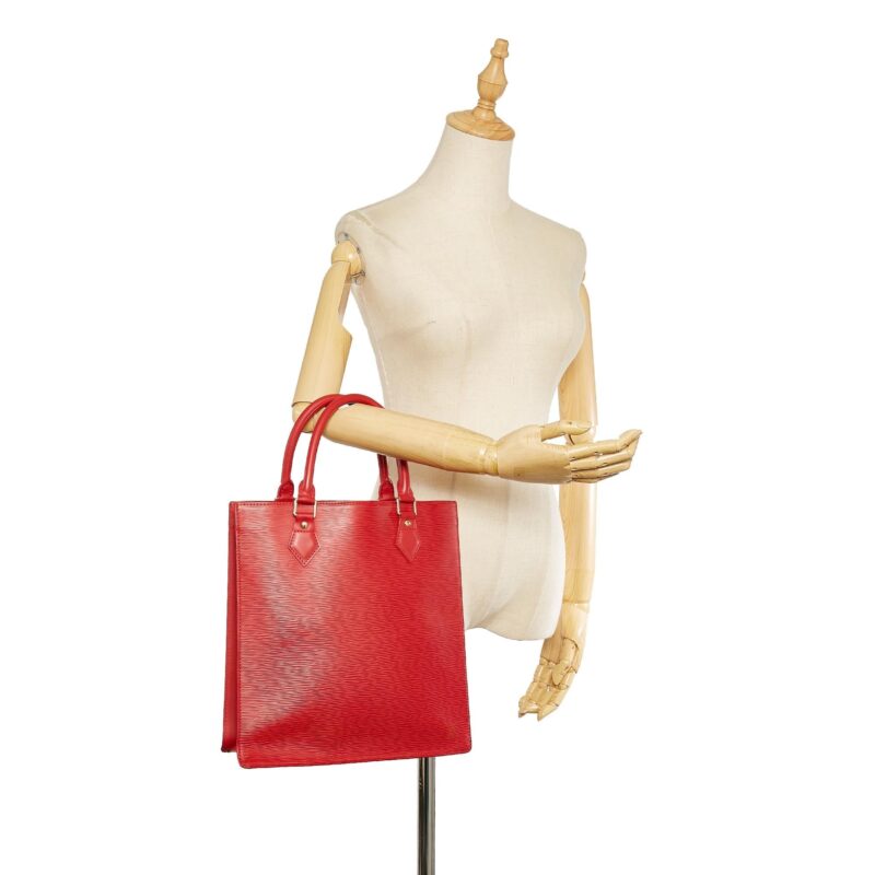 Louis Vuitton Epi Sac Plat PM (SHG-37813) AWE - Image 4