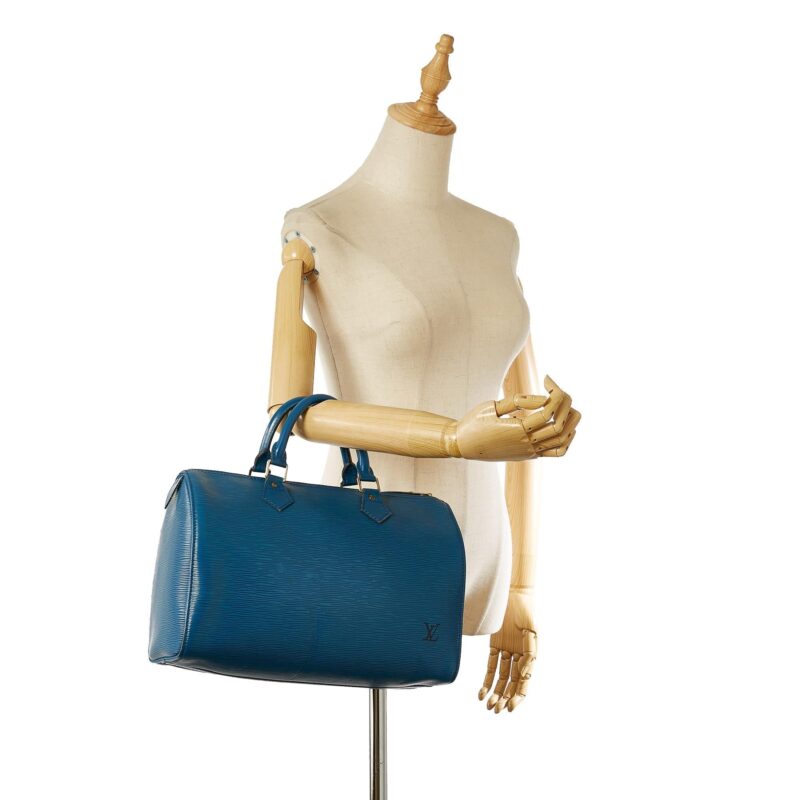 Louis Vuitton Epi Speedy 30 (SHG-23105) AWE - Image 4