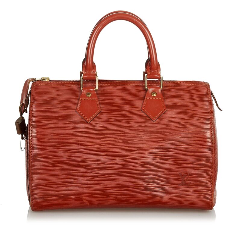 Louis Vuitton Epi Speedy 30 (SHG-25688) AWE - Image 9