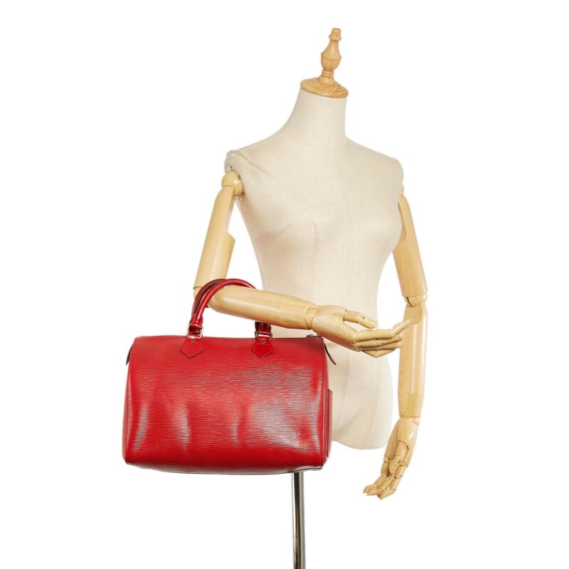 Louis Vuitton Epi Speedy 30 (SHG-25871) AWE - Image 4