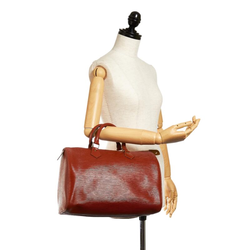Louis Vuitton Epi Speedy 30 (SHG-27173) AWE - Image 4
