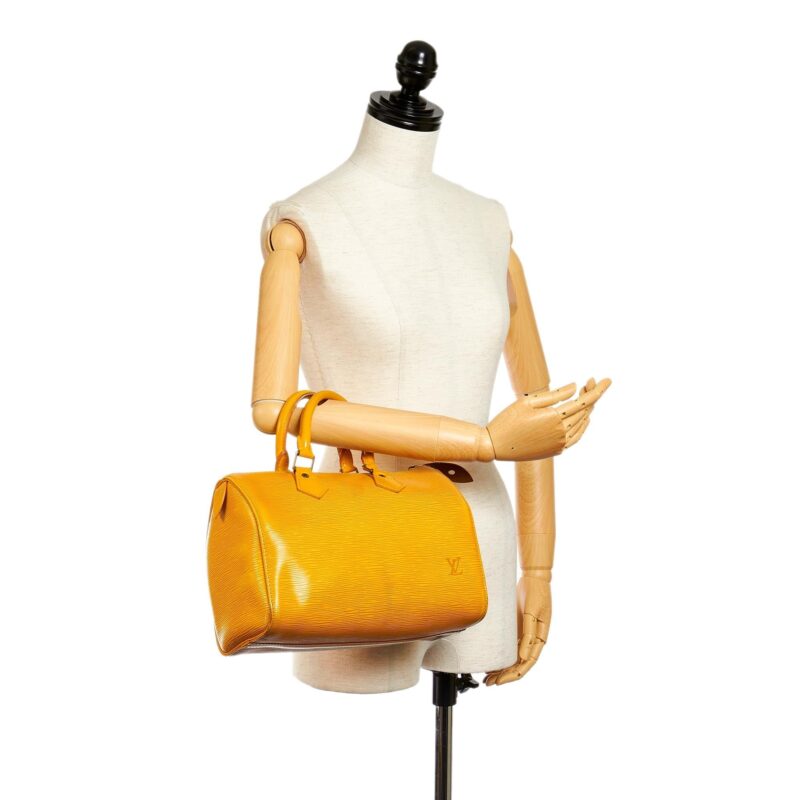 Louis Vuitton Epi Speedy 30 (SHG-27513) AWE - Image 4