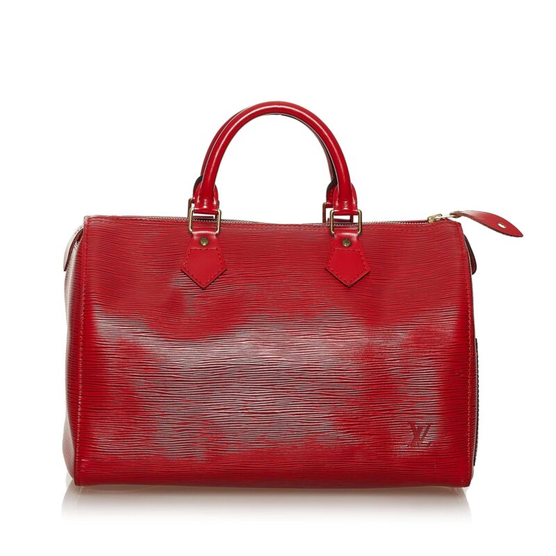 Louis Vuitton Epi Speedy 30 (SHG-28775) AWE - Image 10
