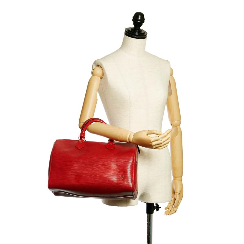 Louis Vuitton Epi Speedy 30 (SHG-28775) AWE - Image 4
