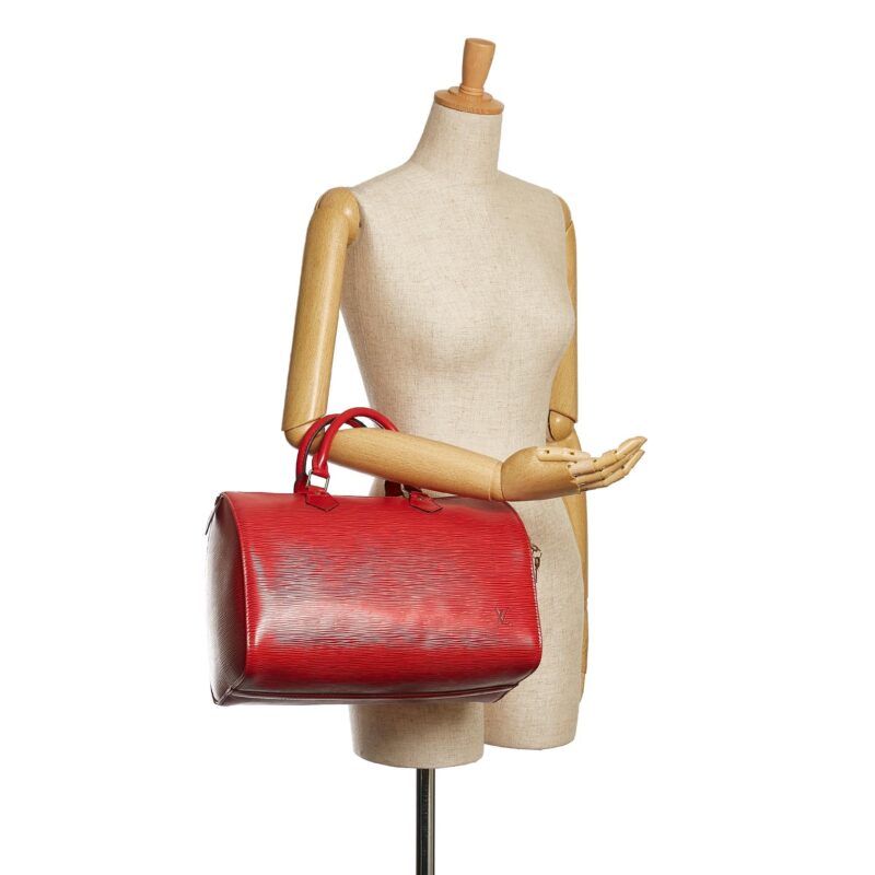 Louis Vuitton Epi Speedy 30 (SHG-36056) AWE - Image 4