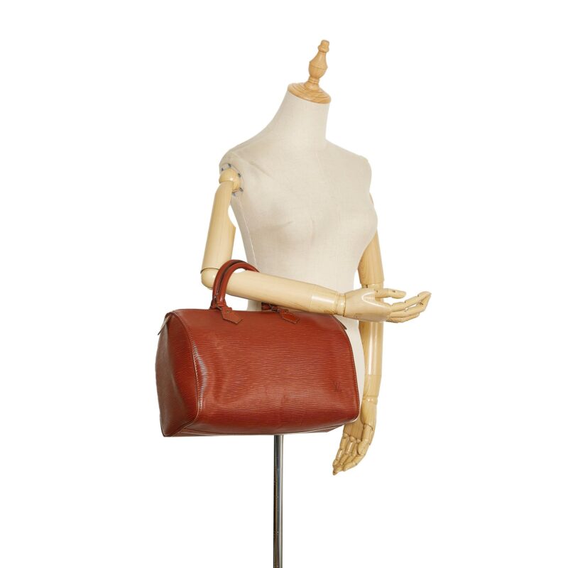 Louis Vuitton Epi Speedy 30 (SHG-As06ZF) AWE - Image 4