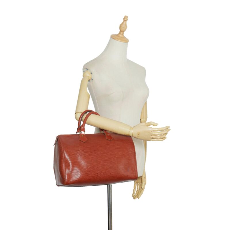 Louis Vuitton Epi Speedy 30 (SHG-qv9odi) AWE - Image 4