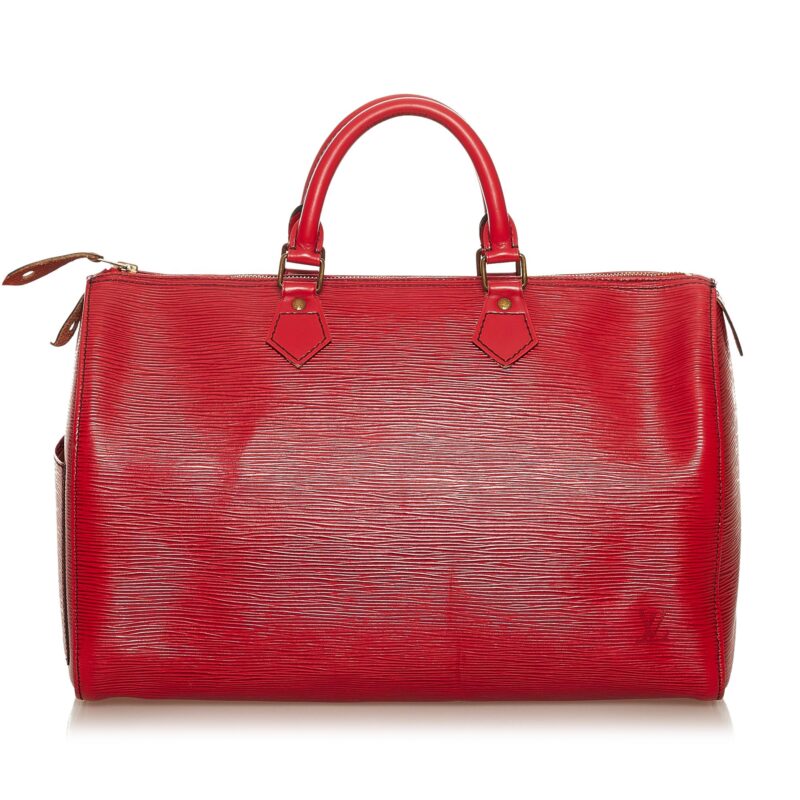 Louis Vuitton Epi Speedy 35 (SHG-29301) AWE - Image 2