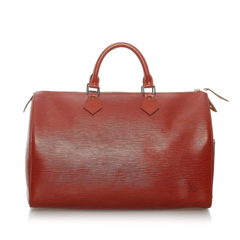 Louis Vuitton Epi Speedy 35 (SHG-29318) AWE - Image 8