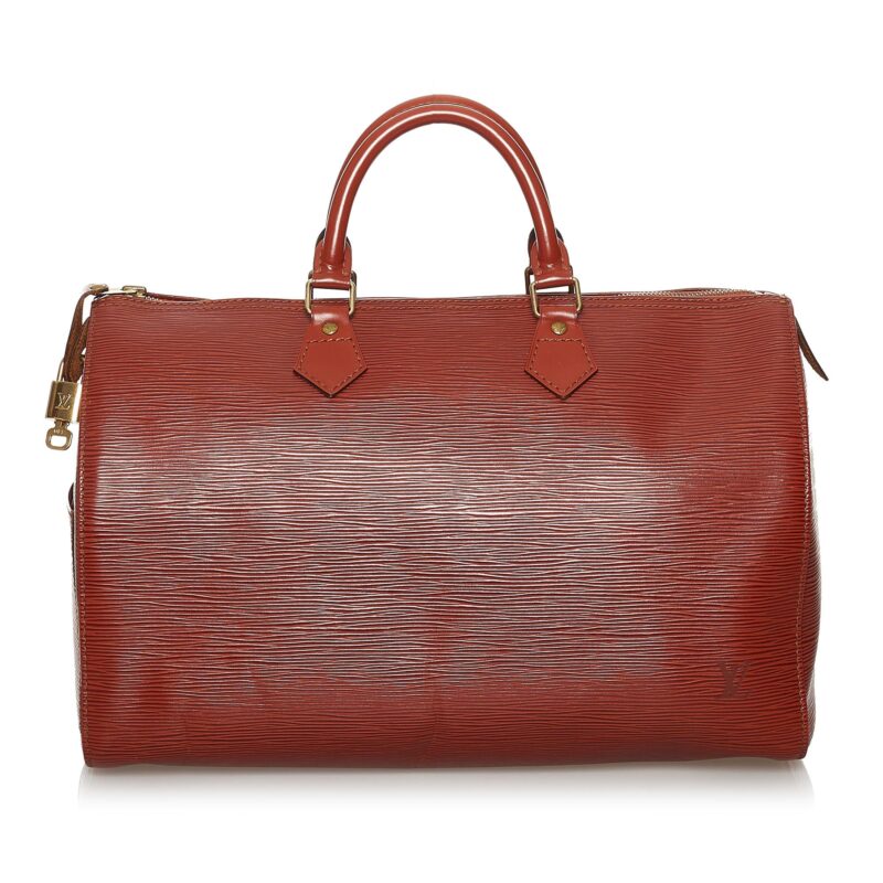 Louis Vuitton Epi Speedy 35 (SHG-30541) AWE - Image 11