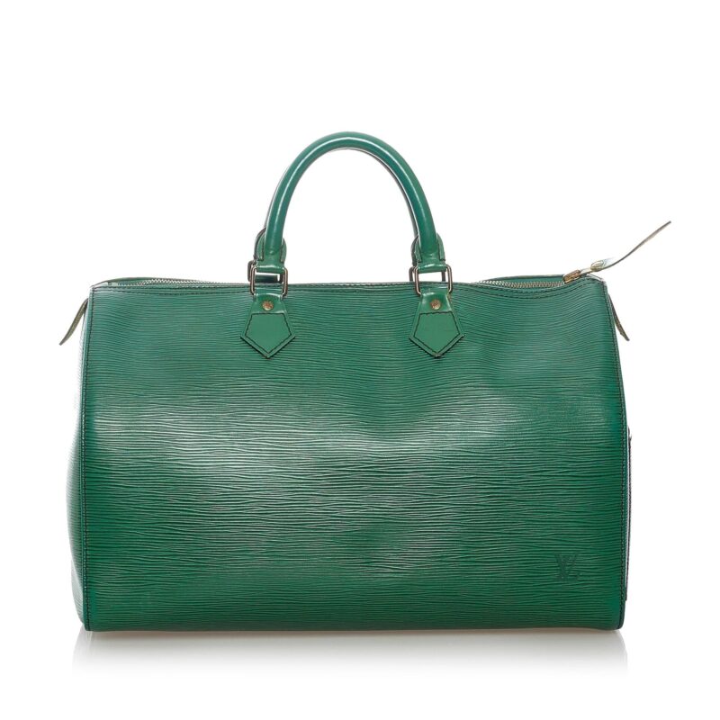 Louis Vuitton Epi Speedy 35 (SHG-30610) AWE - Image 11