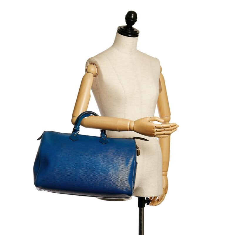 Louis Vuitton Epi Speedy 35 (SHG-34516) AWE - Image 4