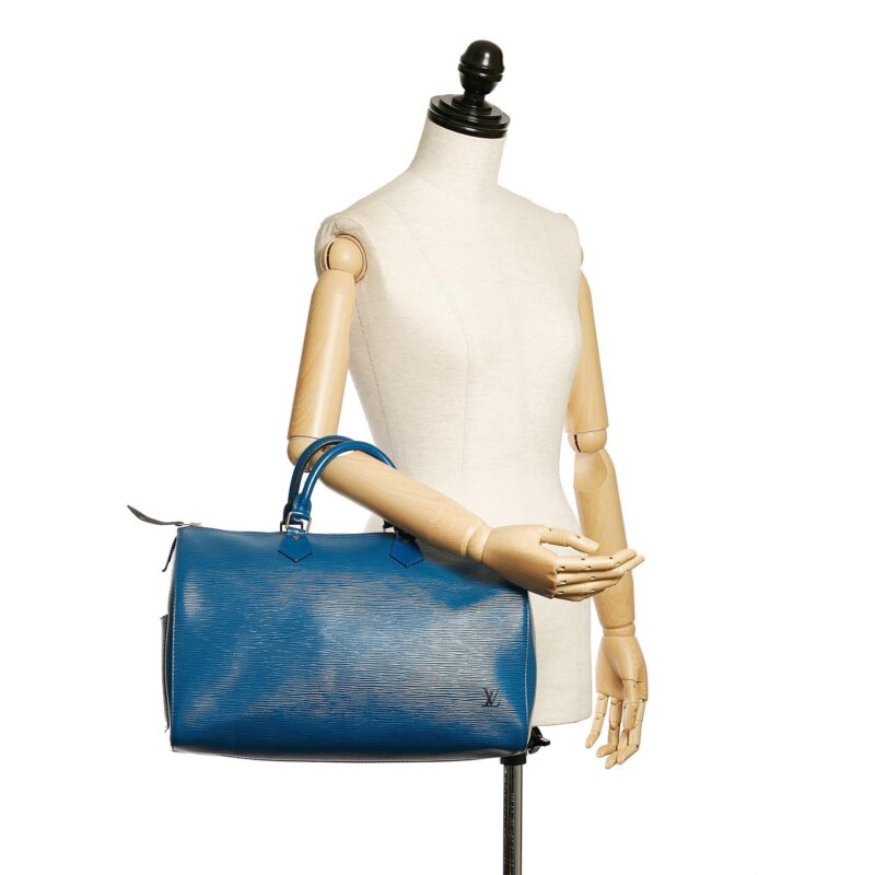 Louis Vuitton Epi Speedy 35 (SHG-36373) AWE - Image 4