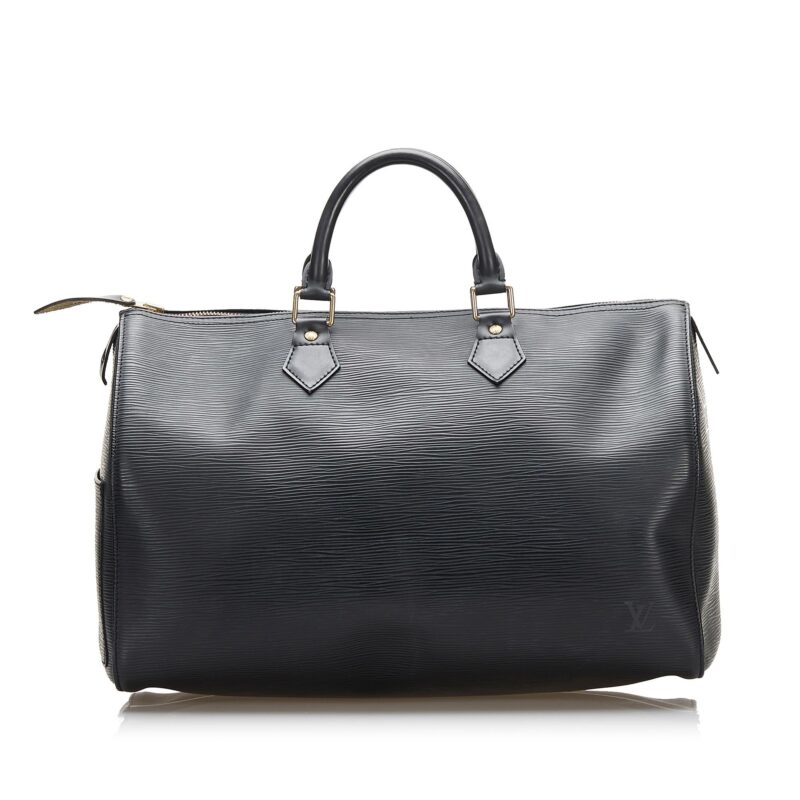 Louis Vuitton Epi Speedy 35 (SHG-36654) AWE - Image 2