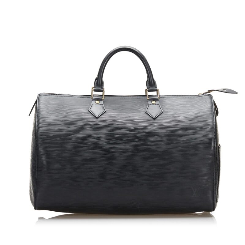 Louis Vuitton Epi Speedy 35 (SHG-36654) AWE - Image 10