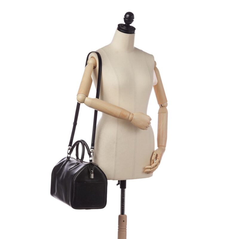 Louis Vuitton Epi Speedy Bandouliere 35 (SHG-34422) AWE - Image 4