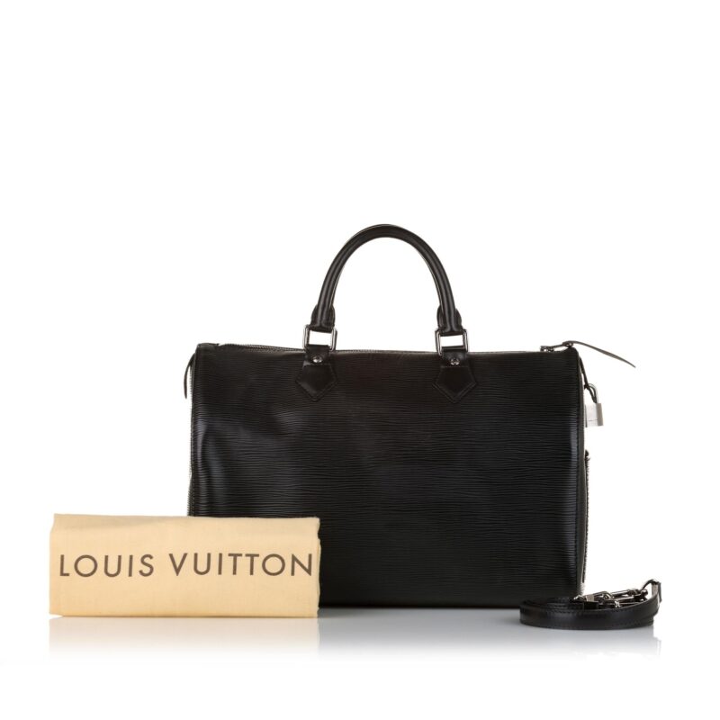 Louis Vuitton Epi Speedy Bandouliere 35 (SHG-34422) AWE - Image 5
