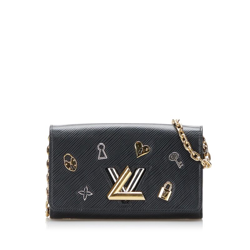 Louis Vuitton Epi Twist Love Lock Chain Wallet (SHG-MmYcl0) AWE - Image 10